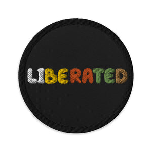 Liberated Embroidered patches