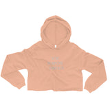 Sole Purpose Embroidered Crop Hoodie